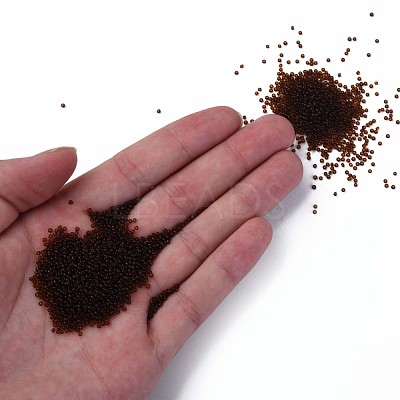 15/0 Transparent Czech Glass Seed Beads SEED-N004-004-21-1