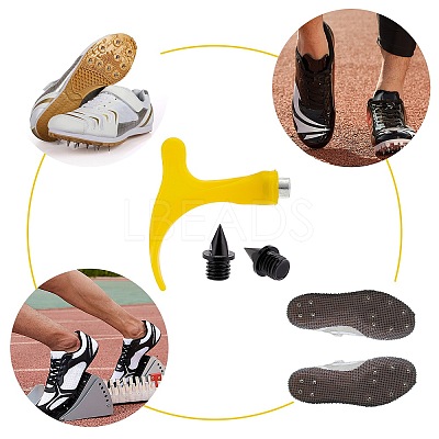 51Pcs 2 Styles Track Shoes DIY Accessories DIY-GF0005-12-1