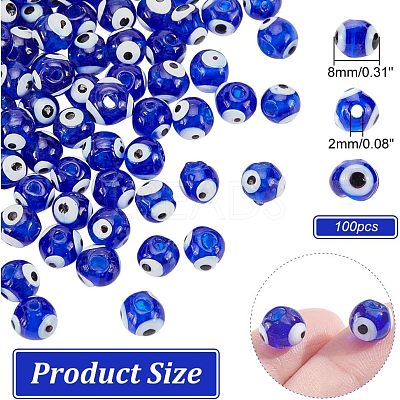 Handmade Lampwork Beads LAMP-NB0001-67-1