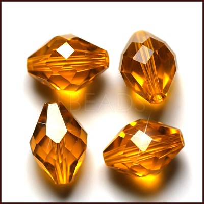 Imitation Austrian Crystal Beads SWAR-F054-9x6mm-08-1