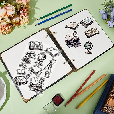 Plastic Stamps DIY-WH20018-0357-1