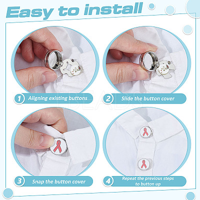 3 Pairs Alloy Cufflinks BUTT-ME0001-13-1