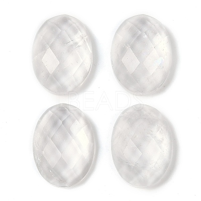 Natural Quartz Crystal Cabochons G-G760-A19-1