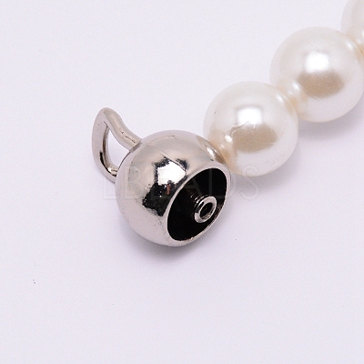 Zinc Alloy Bag Handles PALLOY-WH0076-14P-RS-1