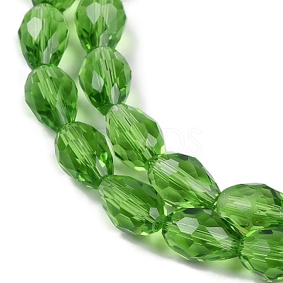 Transparent Glass Beads Strands EGLA-N013-T10mm-D14-1