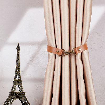 Leather Curtain Tiebacks AJEW-GF0005-05D-1