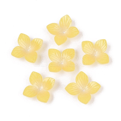 Heat Shrink Acrylic Bead Caps OACR-N164-10-1