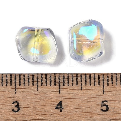 Transparent Glass Beads GLAA-S202-07-1