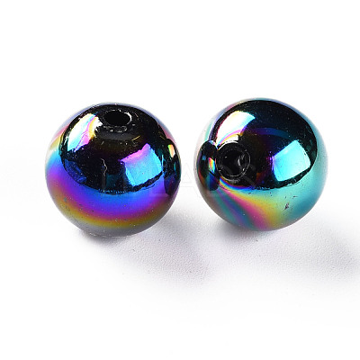 Opaque Acrylic Beads MACR-S370-D16mm-S002-1