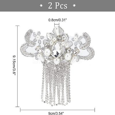 Handicrafted Embroidery Cloth Iron on/Sew on Patches DIY-WH0304-165-1