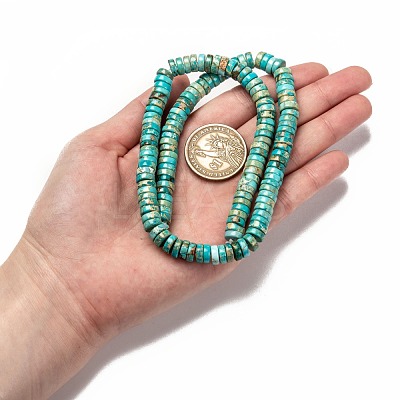 Natural Imperial Jasper Beads Strands G-J377-8mm-01-1