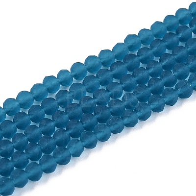 Transparent Glass Beads Strands LS-EGLA-A044-T3mm-MD27-1