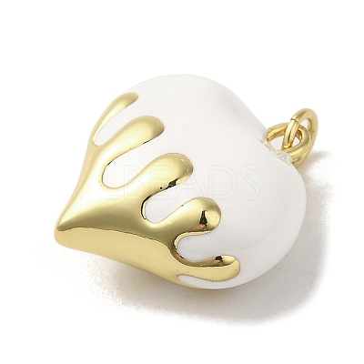 Rack Plating Brass Enamel Pendants KK-S366-05G-01-1