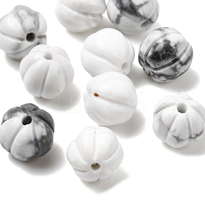 Natural Howlite Beads G-B157-02-1