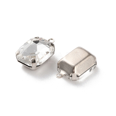 Rhinestone Pendants RGLA-P038-02P-06-1