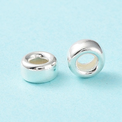 925 Sterling Silver Beads STER-K174-02F-S-1
