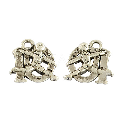 Tibetan Style Alloy Pendants LS-X-TIBEP-GC149-AS-NR-1