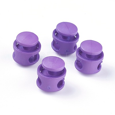 Plastic Spring Cord Locks FIND-WH0039-01F-1
