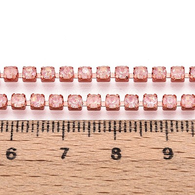 Iron Rhinestone Cup Chains CH-T006-05A-08-1