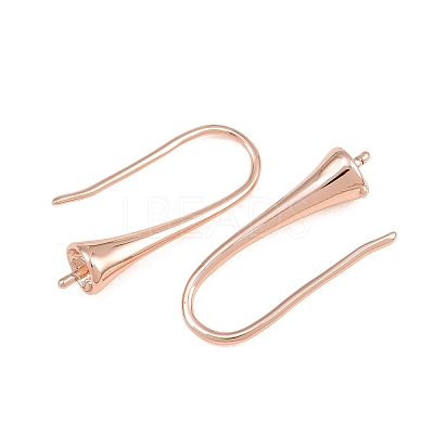 Rack Plating Brass Earring Hooks KK-CBAA482-01RG-1