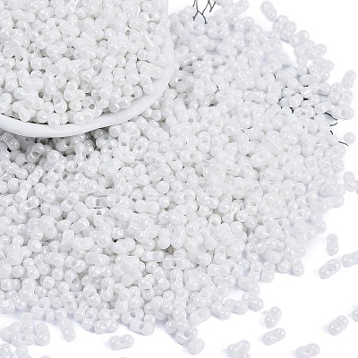 Baking Paint Glass Seed Beads SEED-K010-A03-1