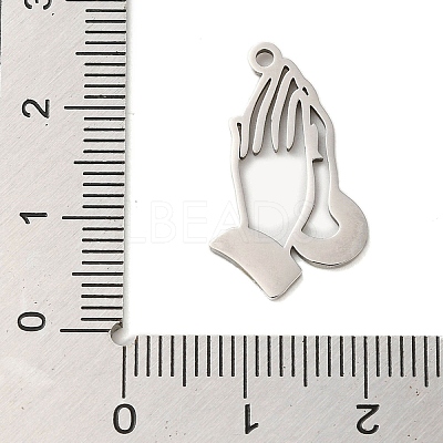 Non-Tarnish 304 Stainless Steel Pendants STAS-S123-03P-01-1