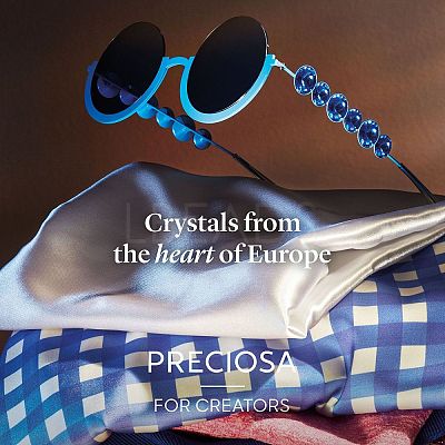 Preciosa&reg MAXIMA Crystal Round Stones X-PRC-RASS47-20310-1