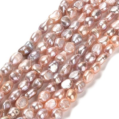 Natural Cultured Freshwater Pearl Beads Strands PEAR-E016-090-1