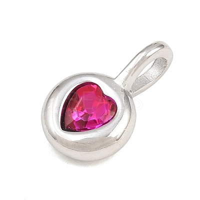 304 Stainless Steel Pendants RB-CBA40D0-01P-B-1