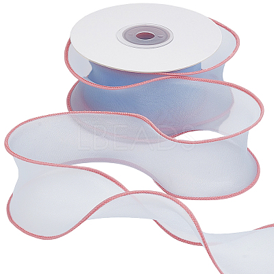 Organza Ribbons AJEW-CY0002-42B-1