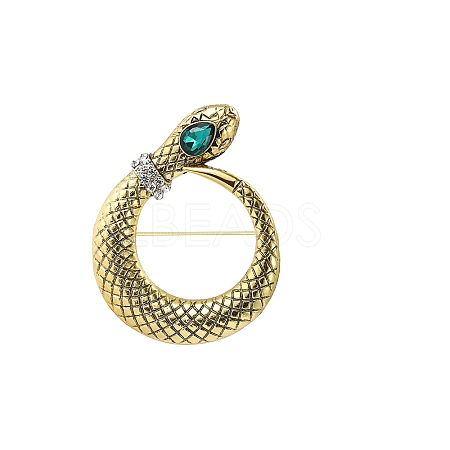 Alloy Rhinestone Brooch for Backpack Clothes PW-WGD2E9A-02-1