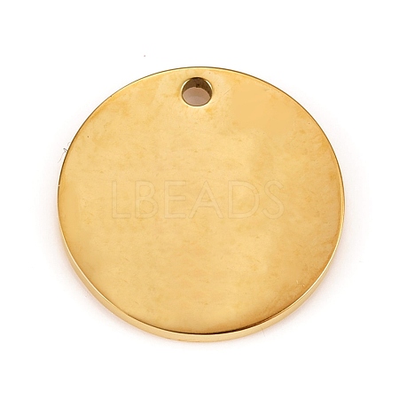 304 Stainless Steel Stamping Blank Tag Pendants STAS-L220-04-G-1
