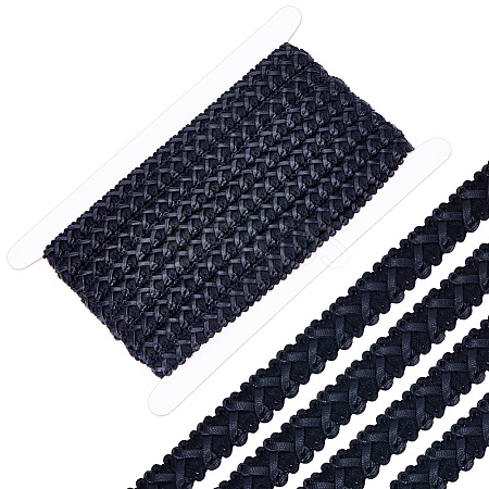 PU Leather with Polyester Ribbon WL-WH0011-01-1
