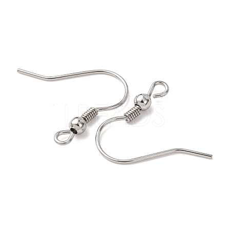 Tarnish Resistant 316 Surgical Stainless Steel Earring Hooks STAS-E009-1-1