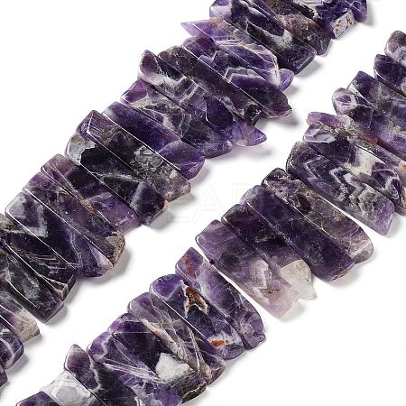 Natural Amethyst Beads Strands G-L551B-08A-1