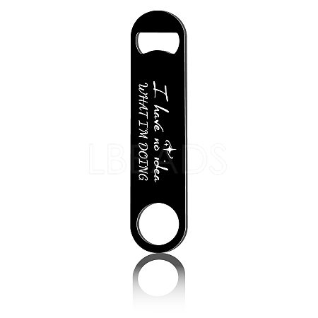430 Stainless Steel Bottle Openers AJEW-WH0259-023-1