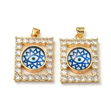 Real 18K Gold Plated Brass Pendants KK-L209-006G-01-1