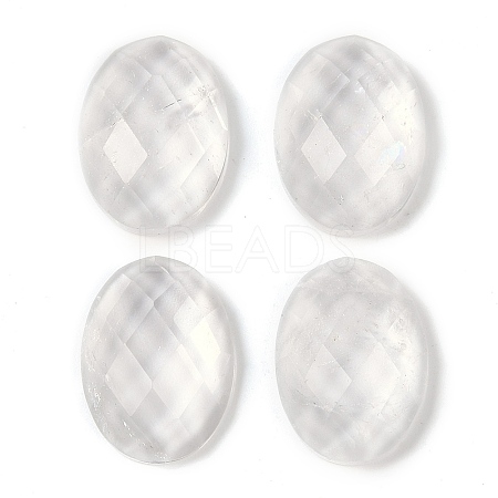 Natural Quartz Crystal Cabochons G-G760-A19-1