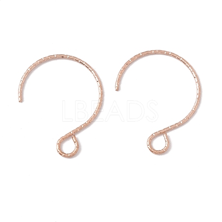 Ion Plating(IP) 316 Surgical Stainless Steel Earring Hooks STAS-D183-03RG-02-1