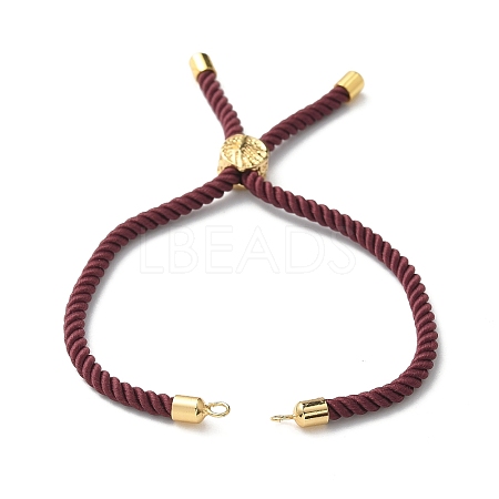 Cotton Cord Bracelet Making KK-F758-03-02-G-1