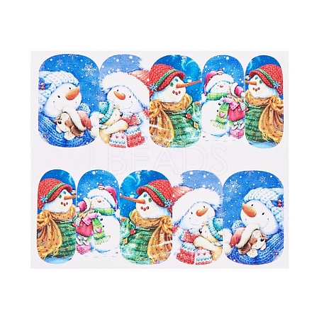 Christmas Series Nail Art Full-Cover Sticker MRMJ-Q058-2147-1