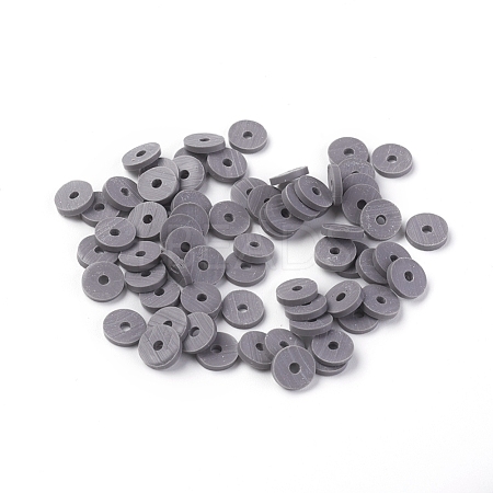 Eco-Friendly Handmade Polymer Clay Beads CLAY-R067-6.0mm-B41-1