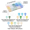 270Pcs 18 Styles Opaque Acrylic Beads SACR-FS0001-41A-4