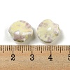 Shell Shape Glazed Porcelain Beads PORC-E022-01B-4