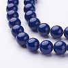 Natural Mashan Jade Round Beads Strands X-G-D263-10mm-XS09-2