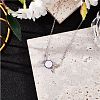 Triple Moon Goddess Cubic Zirconia Pendant Necklace JN1091F-4