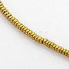 Electroplate Non-magnetic Synthetic Hematite Beads Strands G-J216D-06-1