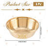 Brass Offering Bowl for Altar Meditation AJEW-WH20816-262B-2