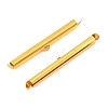 Iron Slide On End Clasp Tubes IFIN-R212-4.0cm-G-2