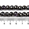 Transparent Electroplate Glass Beads Strands EGLA-N002-34C-C21-4